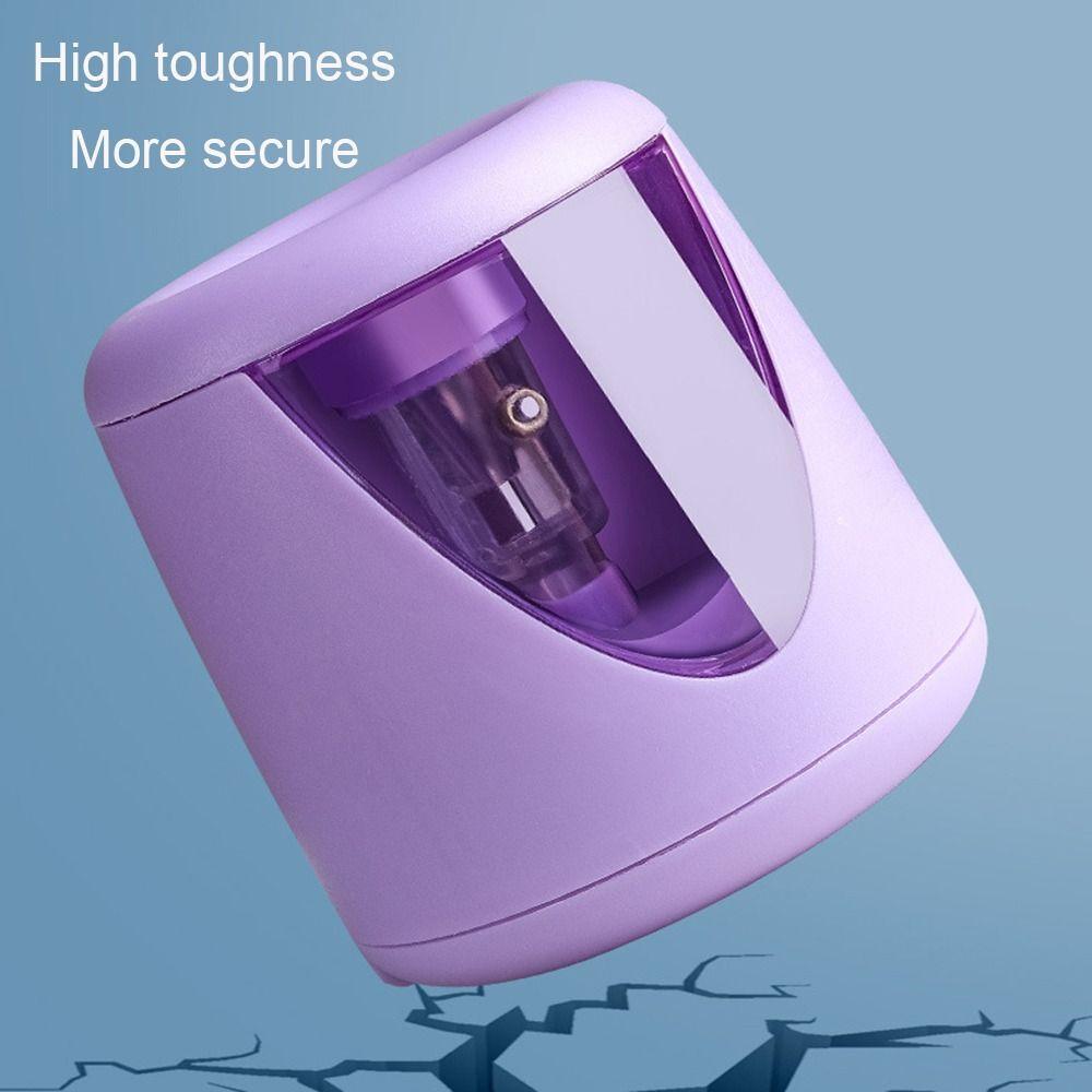 Декоративная наклейка-переключатель, автоматическая электрическая точилка для карандашей, креативные канцелярские принадлежности, механический инструмент