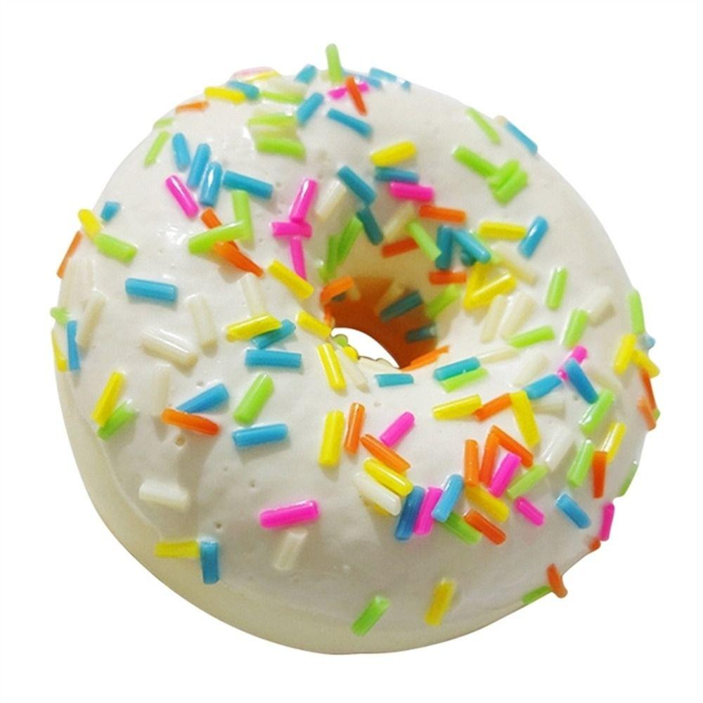Donut 6.2cm/2.4in Model Food Simulation Donuts Simulation Cake Squeeze Toy Donut Cone Toy