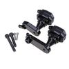 Black/Gold Motorcycle Frame Sliders Anti Crash Protect Pads Fit For Kawasaki ZX6R 2009 2010 2011 2012