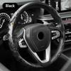 Car Steering Wheel Cover Anti Slip Microfiber Leather Protection Cover For Porsche Macan 911 718 Taycan Panamera Cayenne Boxster PS4