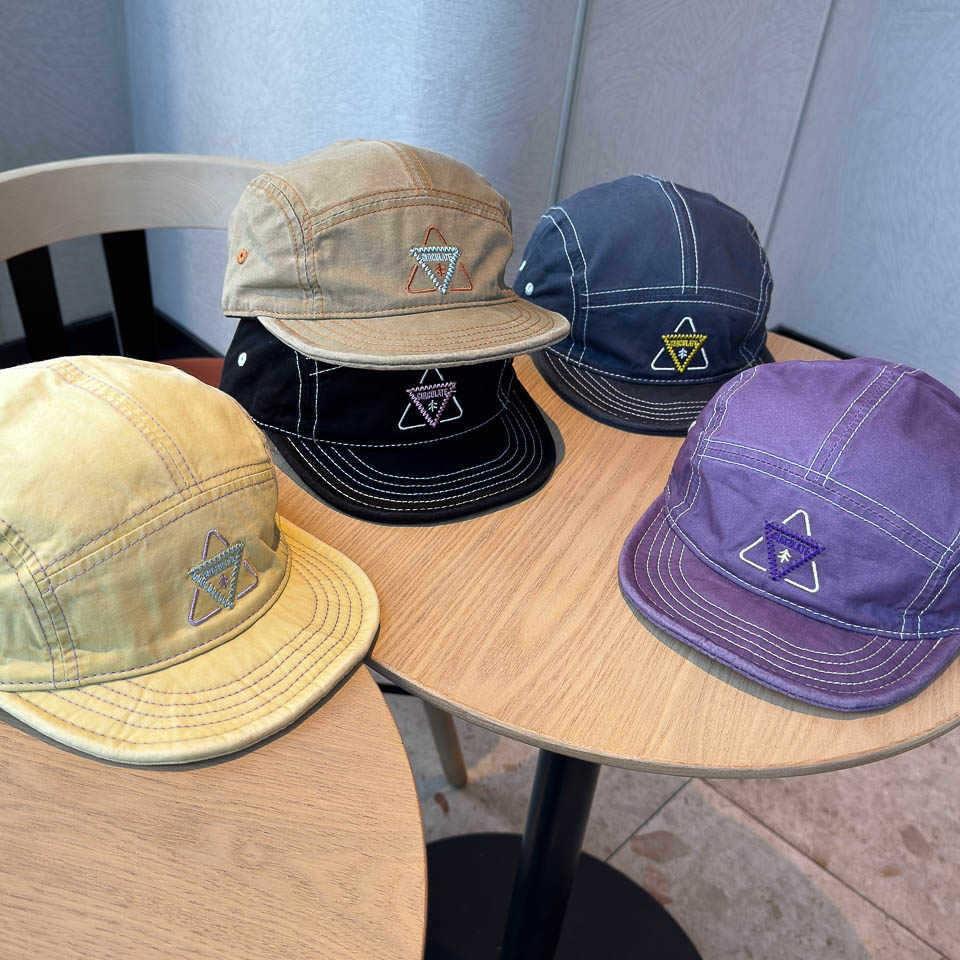 Spring and summer new cotton light and breathable short brim cap men's and women's soft brim five pieces outdoor sunshade baseball cap tide