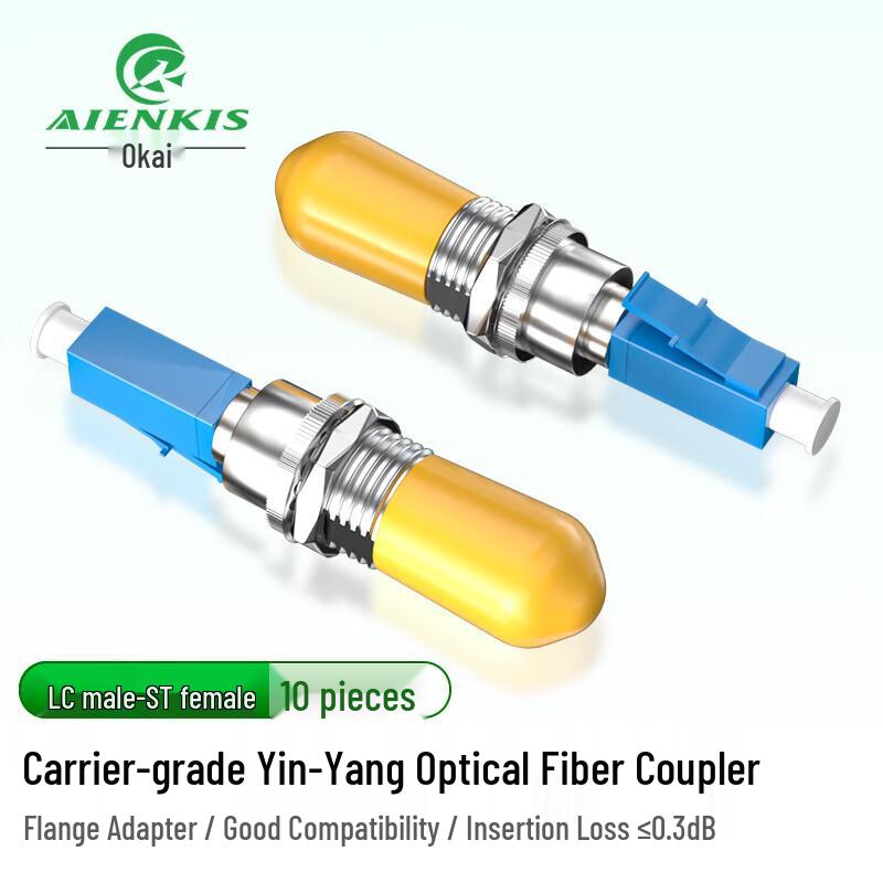 AIENKIS Telecom-Grade Fiber Optic Adapters