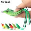 6cm 12g Top Water Frog Soft Fishing Lure Pike Wobblers Artificial Bait For Fishing Tackle Bass Lures Ray Frog With Skirt