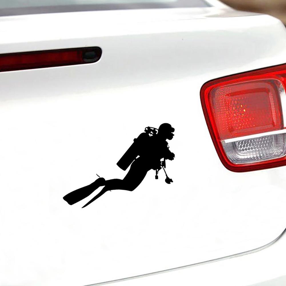 Автомобили автозапчасти кузов наклейки окна светоотражающие наклейки украшения автомобиля дайвер подводное плавание