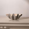 Resin Seashell Art Decorative Figurine Coastal Home Hotel Display Minimalist Wabi Sabi Style