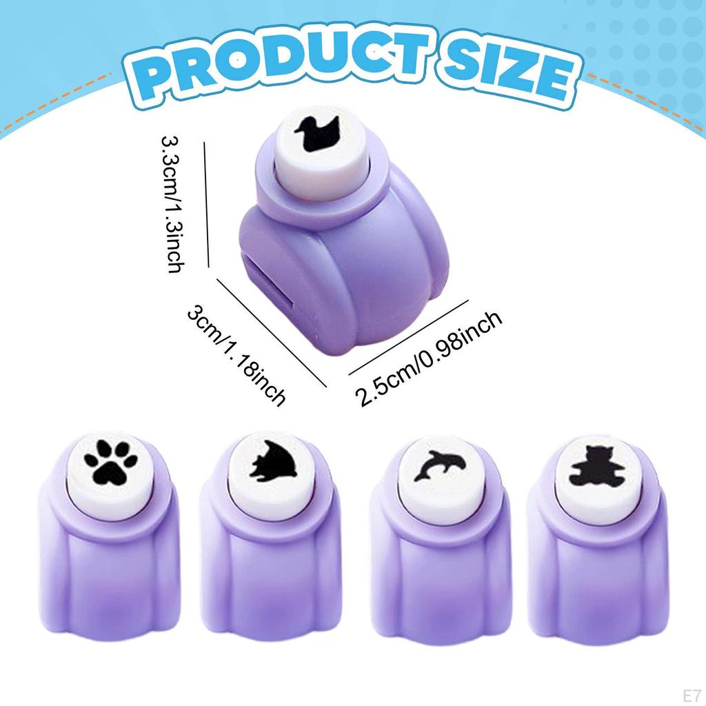 Набор для тиснения бумаги Сделай сам Принадлежности Декоративный Легкий Фигурный Дырокол Инструменты для тиснения