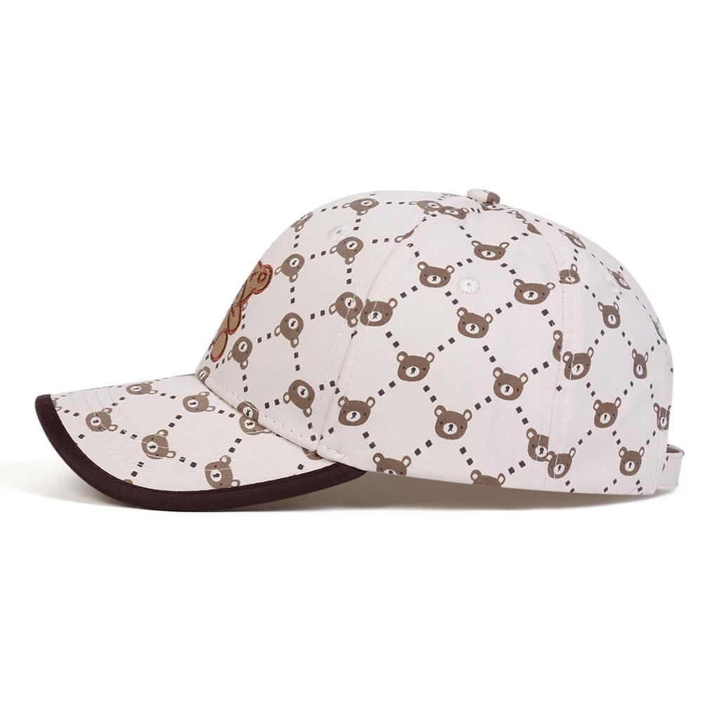 Детские бейсболки с вышивкой в виде маленького медведя XX, весна-осень, регулируемые повседневные шляпы для мальчиков и девочек, солнцезащитная кепка для путешествий