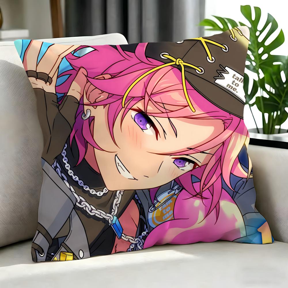 game Ensemble Stars Cushion Cover Cushion Cover Set Pcs x x x Pillowcase Decorative Sofa Home Decor