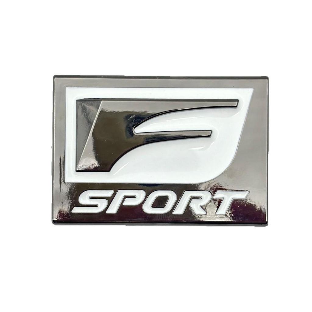 FSPORT Metal Emblem for Lexus: Side Door, Fender, and Rear Sports Modification
