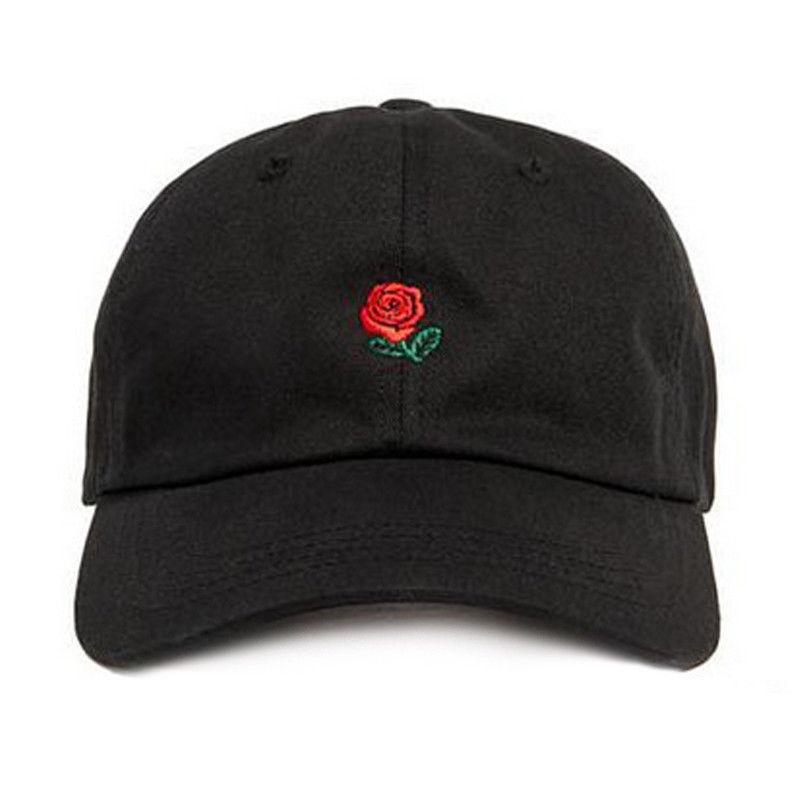 Премиальная новая папина шляпа The Hundreds с вышивкой цветка розы, кепка-снэпбэк для бейсбола