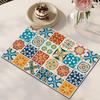 Kitchen Draining Mat Coffee Machine Super Absorbent Pad Tableware Drying Mat Countertop Placemat Home Decoration