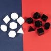 7pcs Blank Multi-sided Dice Set Board Game Accessories DIY Table Games