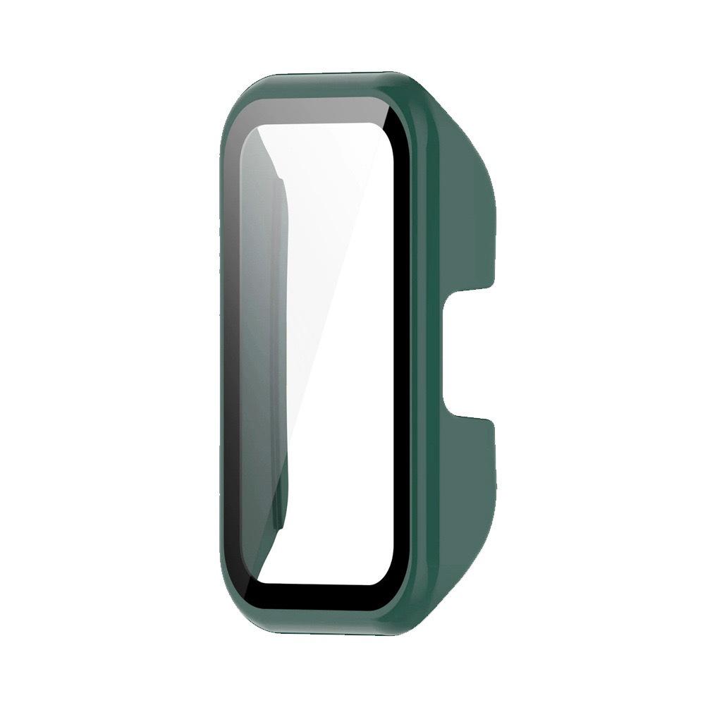 Защитный чехол и защитная пленка для экрана Huawei Band 8/910: Прозрачный жесткий чехол из ПК с закаленной пленкой