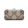 GUCCI Canvas Shoulder Bag, Crossbody Bag, Necklace Pouch, Earphone Case Unisex Beige/Ebony 645205-K9GSN-8358