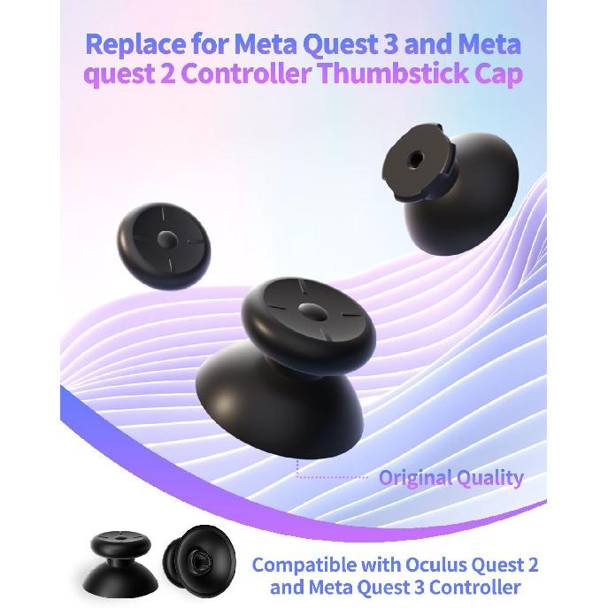 Ремонтный комплект для контроллера Meta Quest 2 / для контроллера Oculus Quest 2(9 в одном),Аксессуары для ремонта контроллера Oculus Quest 2, Включает