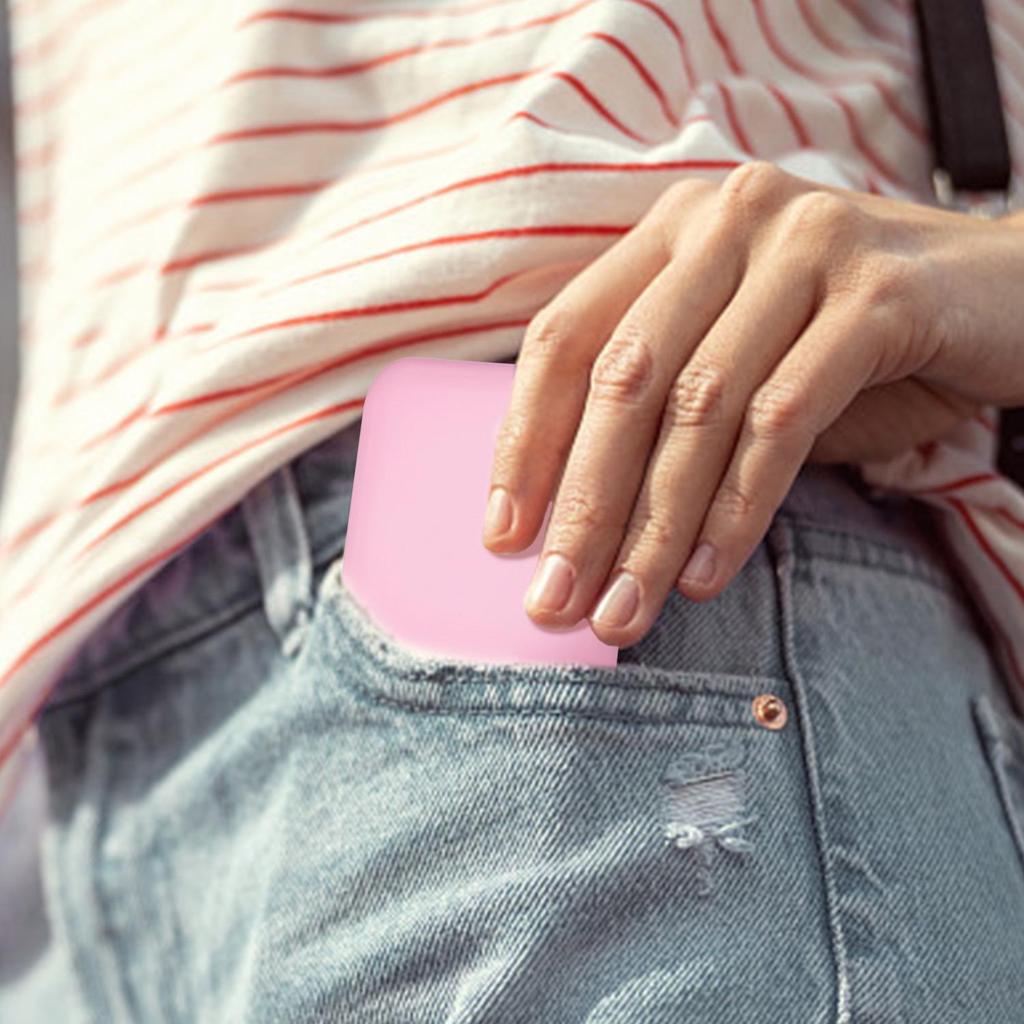 Портативное светодиодное зеркало для макияжа с 2-кратным увеличением - Ручное, складной дизайн