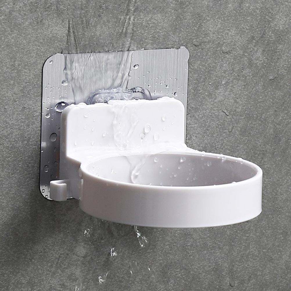 Простой настенный держатель для фена для ванной комнаты, настенный подвесной держатель, стойка для хранения, органайзер для фена для унитаза из АБС-пластика