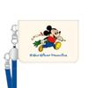 Marimo Craft Mickey Mouse Bi-fold Pass Case, W100 X H70 X D10mm, SGART-021