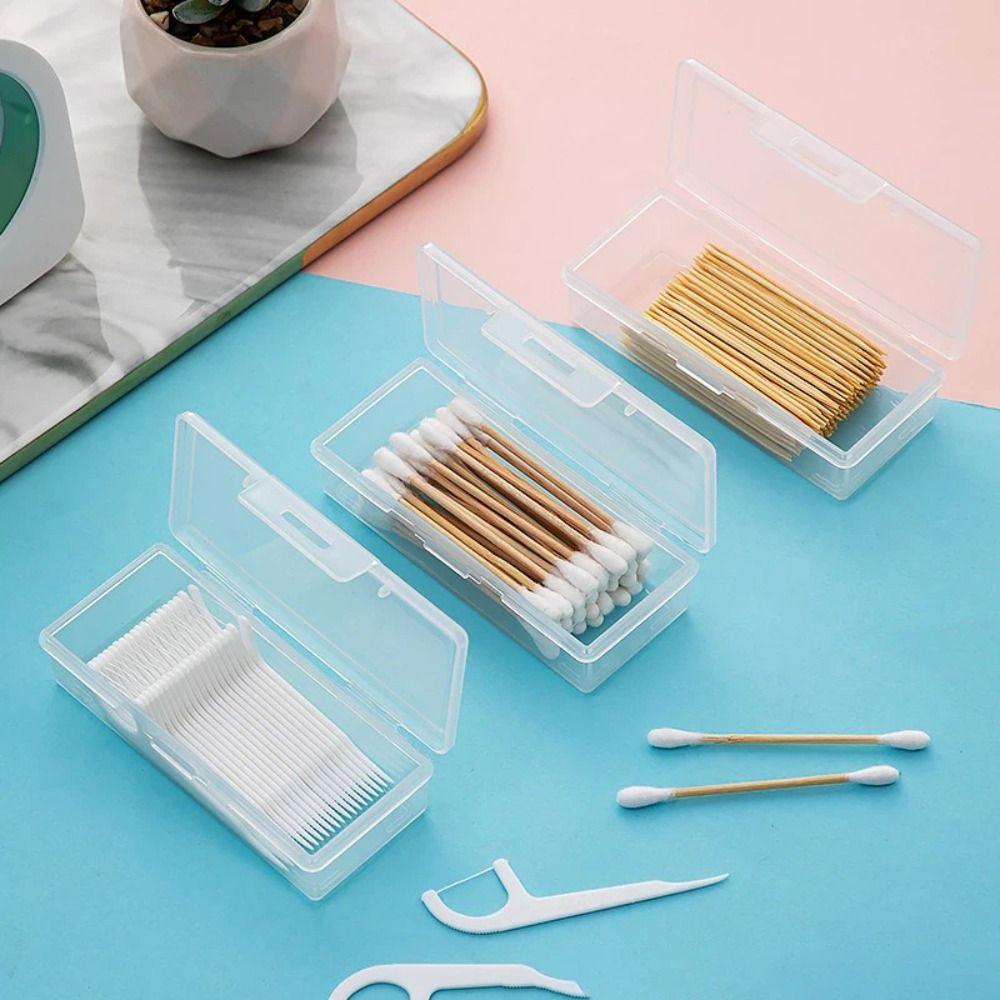Multifunctional Cotton Swab Holder Case Dust-proof Jewelry Accessories Box New Medicine Box