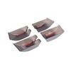 4PCS Roof Side Light Decoration Cap Smoked Cover ABS  For Hummer H2 2003-2009