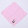 Soft Embroidered Floral Cloth Reusable Hankies Fabrics Elegant Lace Flower Hanky  For Women