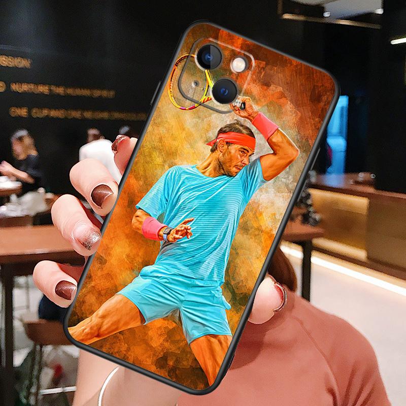 Чехол Rafael Nadal для iPhone 11 12 13 14 15 16 Pro Max Mini X XS XR 14 Plus Защитная крышка