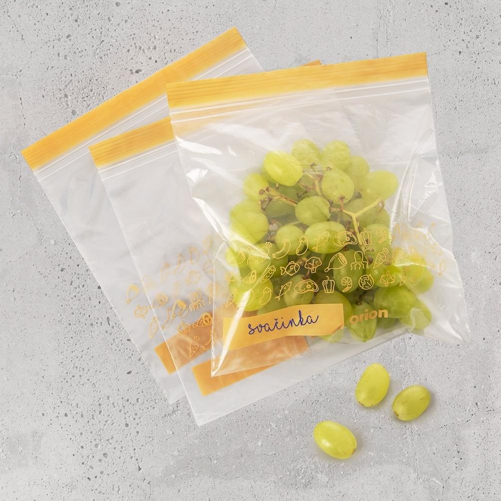 Ziplock food bags 20x18 cm 25 pcs.