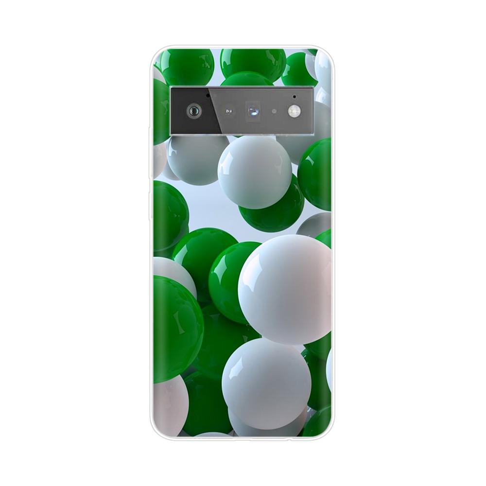 For Google Pixel 6 Pro Case Silicone Soft Clear TPU Phone Cover for Google Pixel6 Pixel 6 Pro 6A Case Pixel6A Cover Bumper Coque