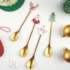 Stirring 410 Stainless Steel Heat Resistance Cute Light Luxury Decoration Good Corrosion Resistance Household Spoon