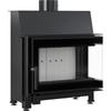 KRATKI SIMPLE Right Air Fireplace Insert 6kW Eco Recuperation SET