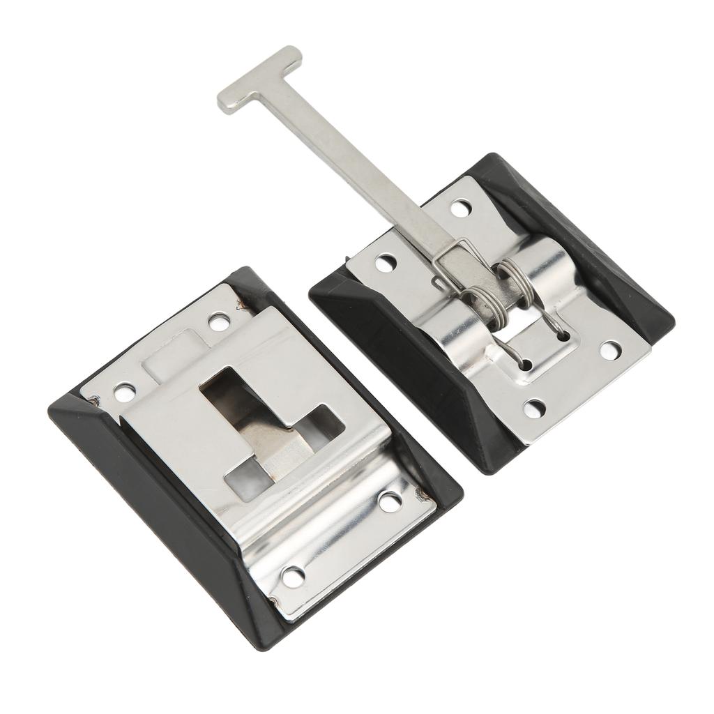 Держатель двери прицепа Т-образный замок Нержавеющая сталь 316 Сверхпрочный Универсальный для дорожных прицепов