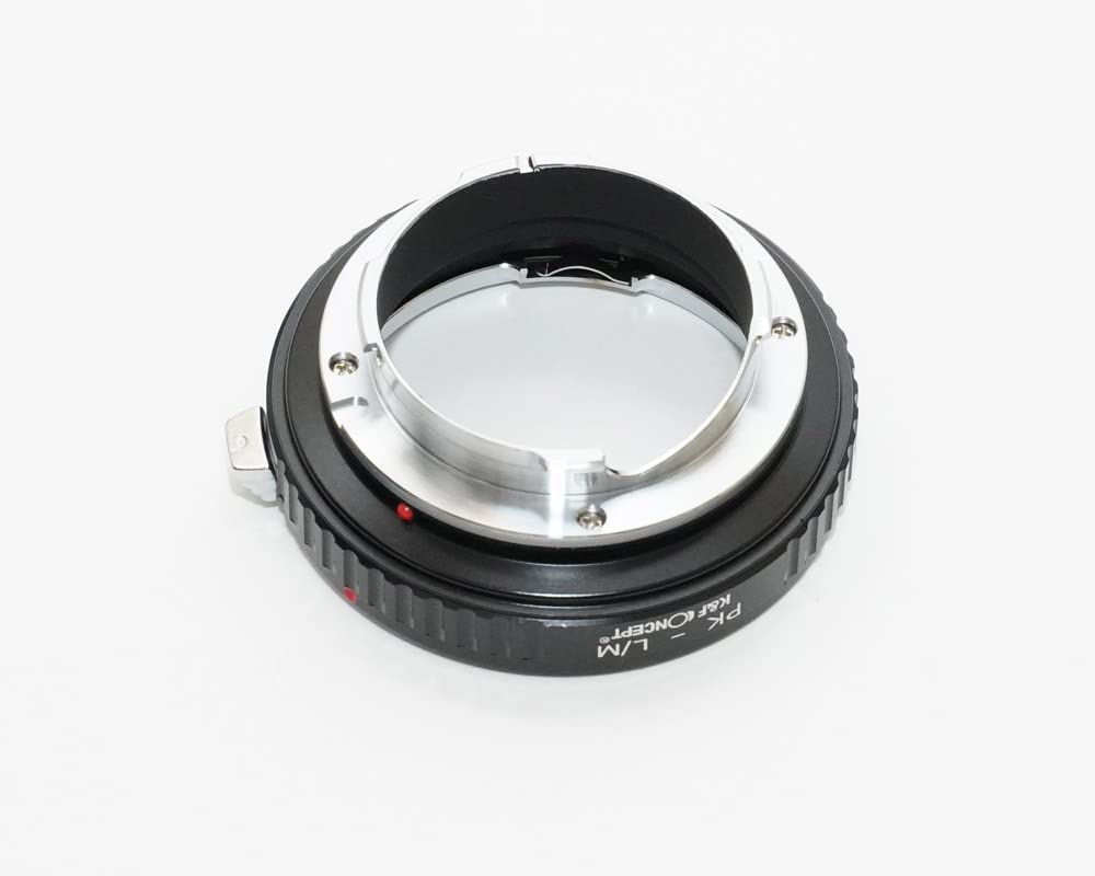 Адаптер крепления Pentax K Leica M с салфеткой для протирки линз K&F PK-L/M pk-lm (КФЛМ)
