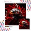 New Arrival 5D DIY Full Circle Diamond Painting "Red Flying Eagle" Embroidery Cross Stitch Home Decor Gift