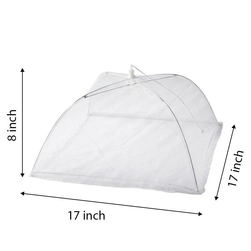 1шт складная сетка для еды, палатка для домашнего стола, еды, овощей, фруктов, зонт, дышащая, защищающая от насекомых, сетка для еды