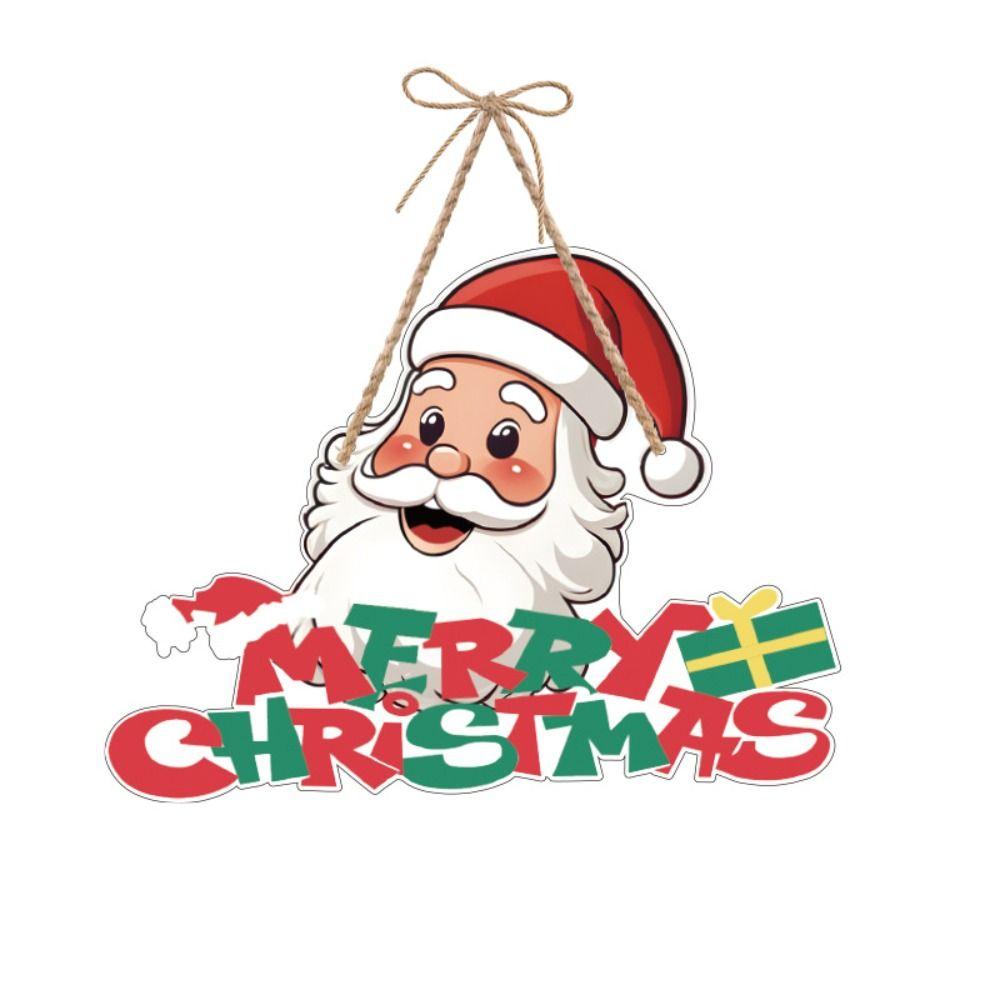 Traditional Design Christmas Door Decorations Holiday Welcome Hanging Decor  Holiday Decorating