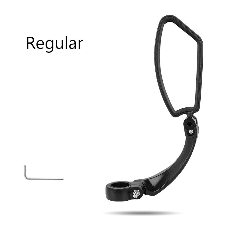 Зеркало заднего вида для велосипеда с HD линзой, вращающееся на 360°, зеркало заднего вида для горного велосипеда, расширенный широкий угол обзора, дорожный велосипед