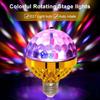 Красочный вращающийся магический шар LED сценический свет с цоколем E27 для динамичных партийных эффектов