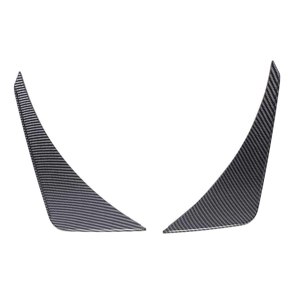 2 Pcs Front Bumper Side Spoiler Sporty Look Increase Stability Replacement for Miata ND 2016