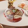 Compartment Serving Tray with Cover for Snacks And Appetizers