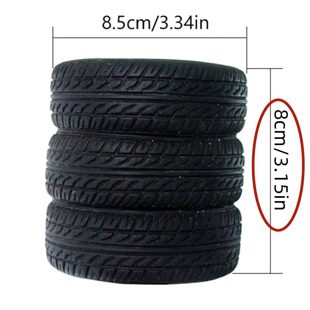 Stationery Storage Tire Shaped Pen Holder Black Stack Box Pencil Holder Plant Pot