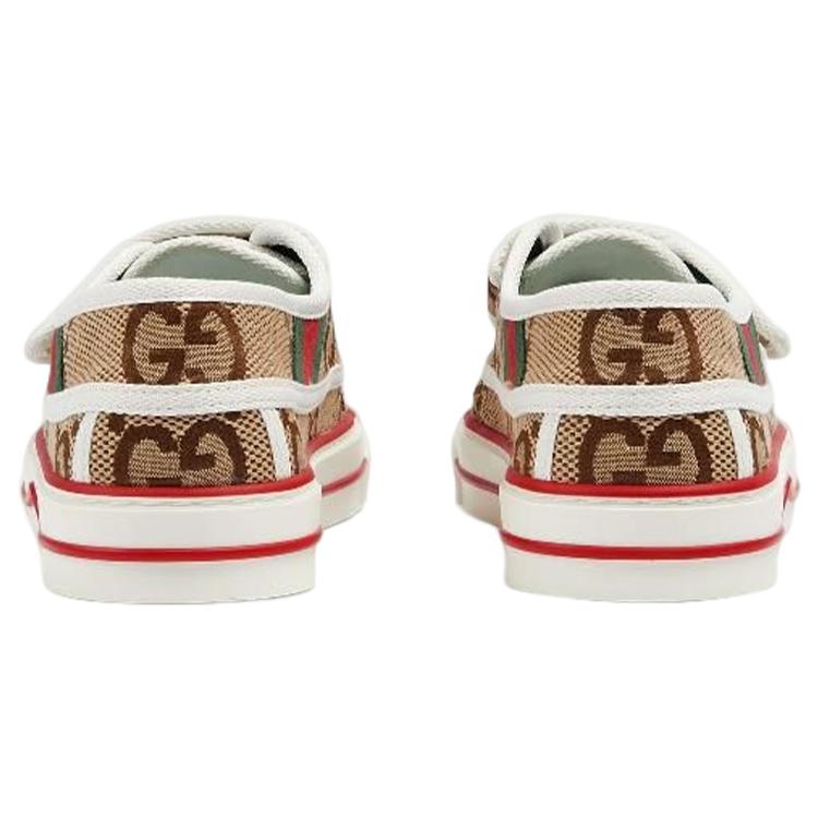 Gucci Wmns Tennis 1977 Velcro 'Jumbo Gg - Beige' Women's 692918 UKO70 2584