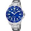 Watch - Lotus - 18759-1 - Stainless Steel - Water Resistant To 10 ATM - Blue Dial