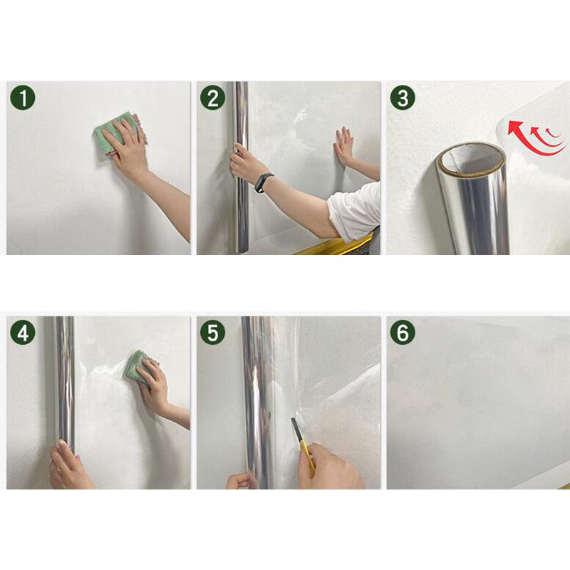 Защитная пленка для стен Кухонная маслостойкая наклейка на стену Прозрачная водонепроницаемая грязеотталкивающая электростатическая защитная пленка Домашний декор