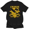 Черная футболка для мужчины летняя брендовая футболка Charlie Don't Surf Воздушная кавалерия Апокалипсис сегодня Роберт Дюваль Вьетнам Футболка
