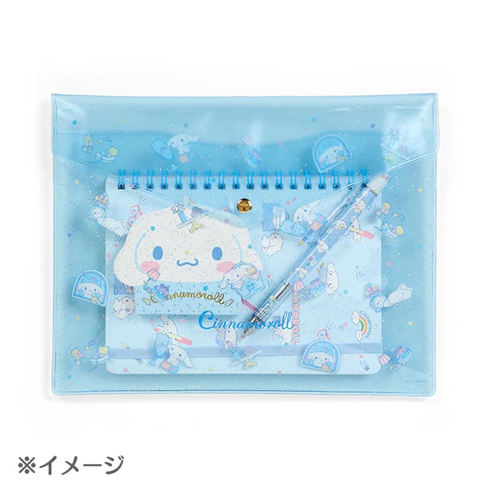 Sanrio Clear Flat Case Kuromi Width X Depth X Height 20cm 818275 Approx. 25.5 0.5