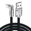 180° Rotatable Usb Type C Cable Fast Charging 120W 6A Liquid Silicone Cable Wire For Xiaomi Huawei Samsung USB Bold Data Line