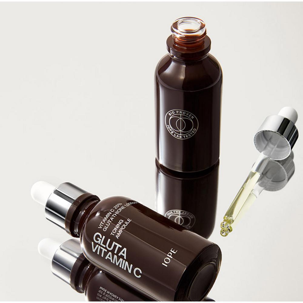 Iope Тонизирующая ампула с витамином С Gluta, 23 г, 1 шт.