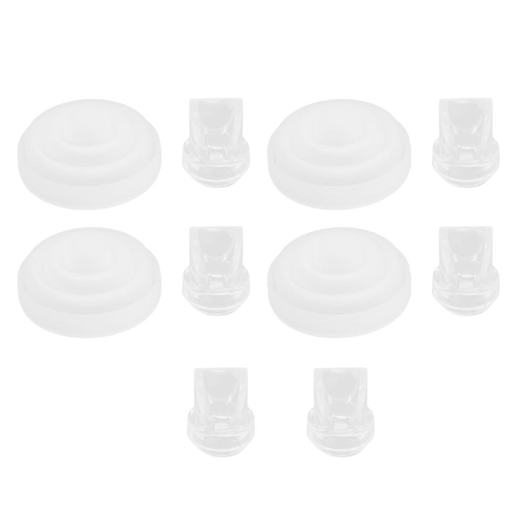 6 шт. клапан-клюв 4 шт. силиконовая диафрагма необходимые аксессуары для грудного вскармливания носимые