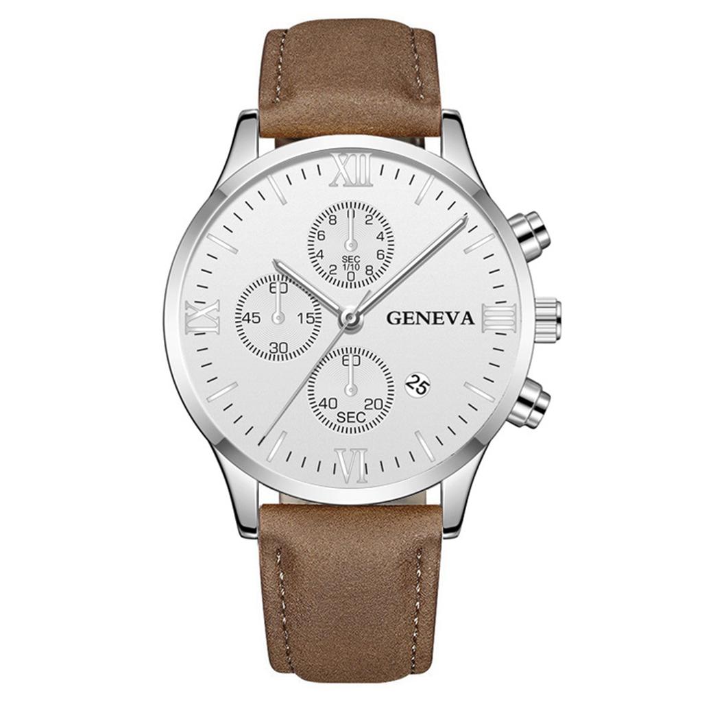 Men's Luminous Running Alarm Clock Watch