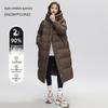 Женская длинная зимняя куртка на гусином пуху X30143424F